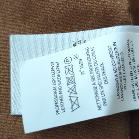 Polo Ralph Lauren Women's brown Lamb suede size 6 skirt. - Picture 10 of 11